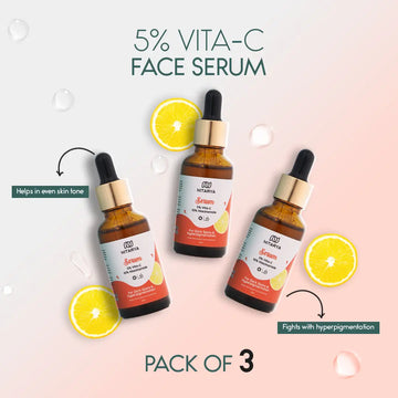5% Vita-C Face Serum Pack of 3