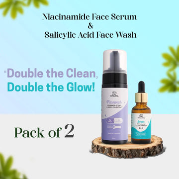 10% Niacinamide Face Serum & 1% Salicylic Acid Face Wash